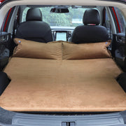 Universal Car Suede Sleeping Mat Mattress Off-road SUV Trunk Travel Inflatable Mattress Air Bed, Size:180 x 130 x 102cm(Brown)