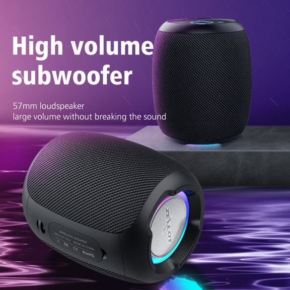 Zealot S53 IPX6 Water-resistant Portable Colorful Wireless Bluetooth Speaker(Blue)