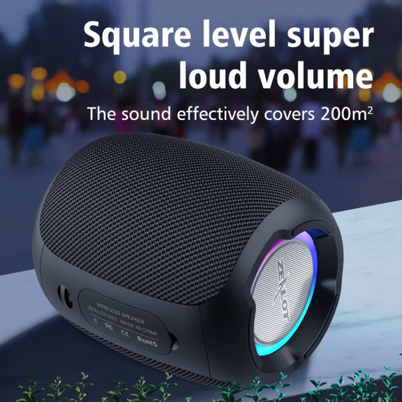 Zealot S53 IPX6 Water-resistant Portable Colorful Wireless Bluetooth Speaker(Red)