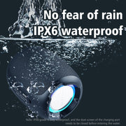 Zealot S53 IPX6 Water-resistant Portable Colorful Wireless Bluetooth Speaker(Blue)