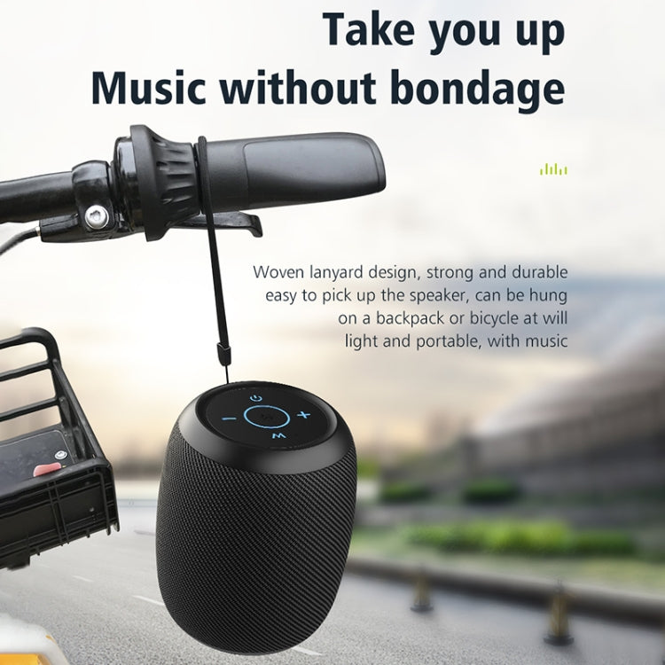 Zealot S53 IPX6 Water-resistant Portable Colorful Wireless Bluetooth Speaker(Black)