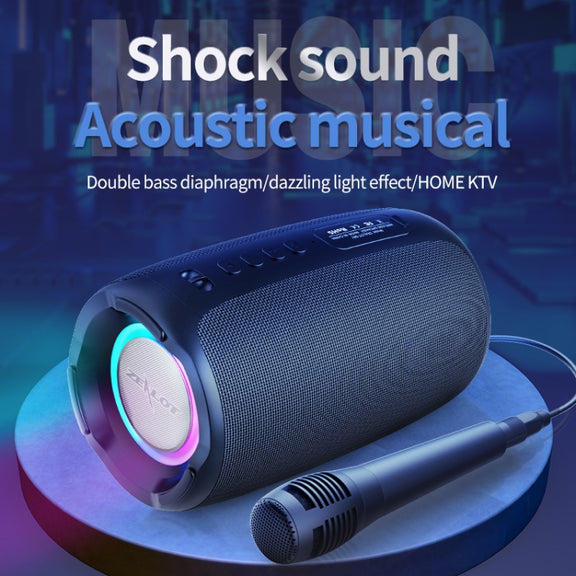 Zealot S61 IPX6 Water-resistant Portable Wireless Bluetooth Speaker(Camouflage)
