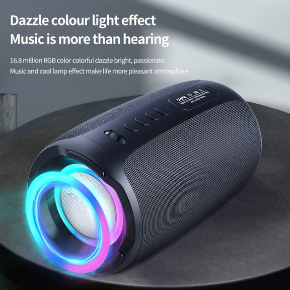Zealot S61 IPX6 Water-resistant Portable Wireless Bluetooth Speaker(Black)