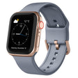 For Apple Watch SE 2022 40mm Pin Buckle Silicone Watch Band(Blue Grey) - free shipping - PMC TechLife - Order now!