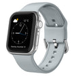 For Apple Watch SE 2022 44mm Pin Buckle Silicone Watch Band(Light Grey) - free shipping - PMC TechLife - Order now!