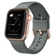 For Apple Watch SE 40mm Pin Buckle Silicone Watch Band(Olive) - free shipping - PMC TechLife - Order now!