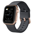 For Apple Watch SE 44mm Pin Buckle Silicone Watch Band(Dark Grey) - free shipping - PMC TechLife - Order now!