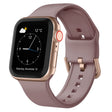 For Apple Watch Series 2 38mm Pin Buckle Silicone Watch Band(Smoked Purple) - free shipping - PMC TechLife - Order now!
