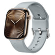 For Apple Watch Series 10 46mm Pin Buckle Silicone Watch Band(Light Grey) - free shipping - PMC TechLife - Order now!