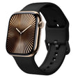 For Apple Watch Series 10 42mm Pin Buckle Silicone Watch Band(Black) - free shipping - PMC TechLife - Order now!