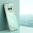 For Nothing Phone 2A XINLI Straight Edge 6D Electroplate TPU Phone Case(Mint Green) - Nothing Cases by XINLI | Online Shopping South Africa | PMC TechLife | Buy Now Pay Later Mobicred