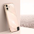For Nothing CMF Phone 1 XINLI Straight Edge 6D Electroplate TPU Phone Case(Pink) - Nothing Cases by XINLI | Online Shopping South Africa | PMC TechLife | Buy Now Pay Later Mobicred
