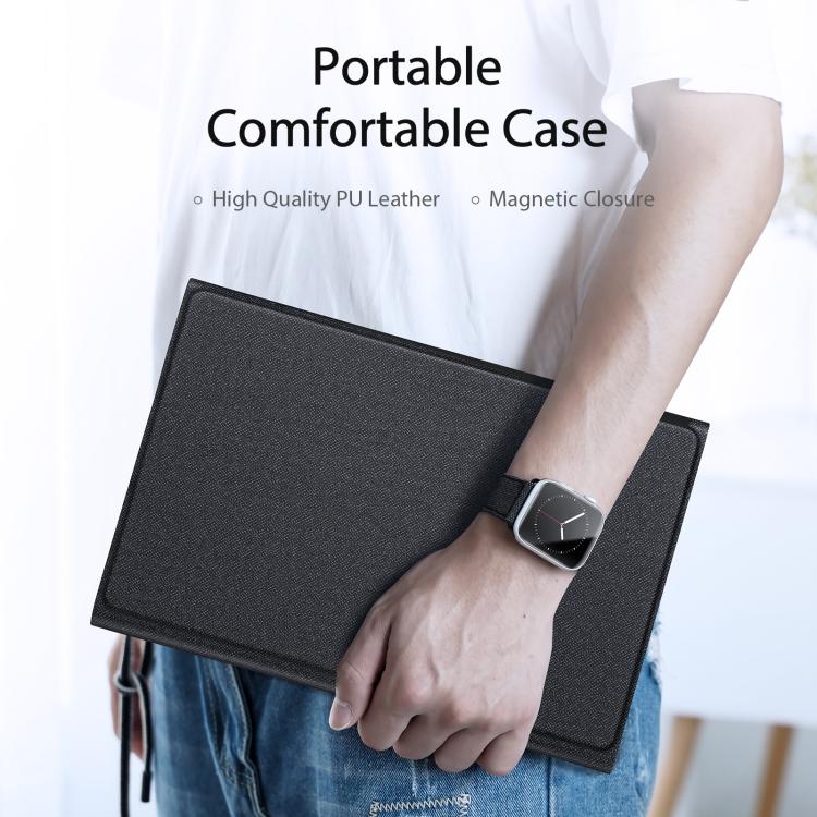 For Samsung Galaxy Tab S10 FE+ DUX DUCIS TK Series Wireless Bluetooth Keyboard Tablet Case(Black) - free shipping - PMC Jewellery - Order now!