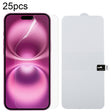 For iPhone 16 Plus 25pcs Full Screen Protector Explosion-proof Hydrogel Film - iPhone 16 Plus Tempered Glass by PMC TechLife | Online Shopping South Africa | PMC TechLife | Buy Now Pay Later Mobicred