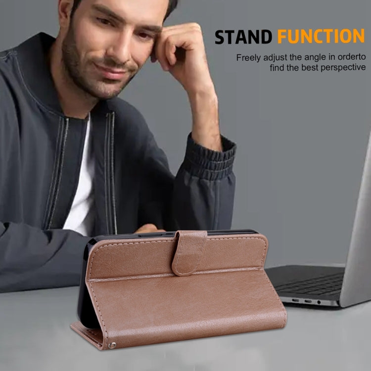 For Google Pixel 9 Skin Feeling Oil Leather Texture PU + TPU Phone Case(Champagne) - Google Cases by PMC TechLife | Online Shopping South Africa | PMC TechLife | Buy Now Pay Later Mobicred