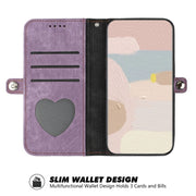 For Motorola Moto G Stylus 5G 2024 Side Buckle Double Fold Hand Strap Leather Phone Case(Purple)