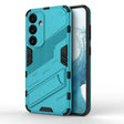 For Samsung Galaxy S24 5G Punk Armor 2 in 1 PC + TPU Shockproof Phone Case with Invisible Holder(Blue) - Galaxy S24 5G Cases by PMC TechLife | Online Shopping South Africa | PMC TechLife