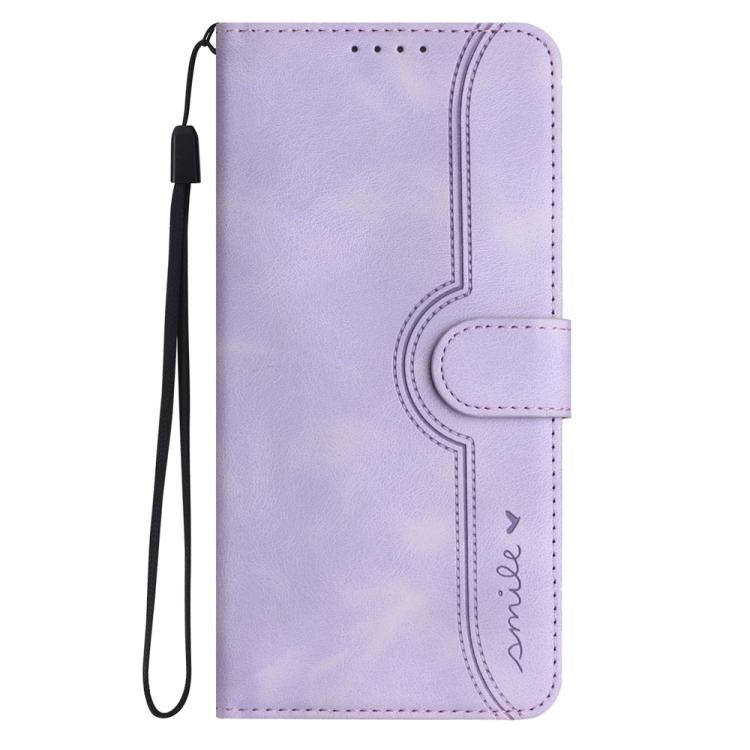 For iPhone 17 Pro Max Heart Pattern Skin Feel Leather Phone Case(Purple) - free shipping - PMc TechLife - Order now!