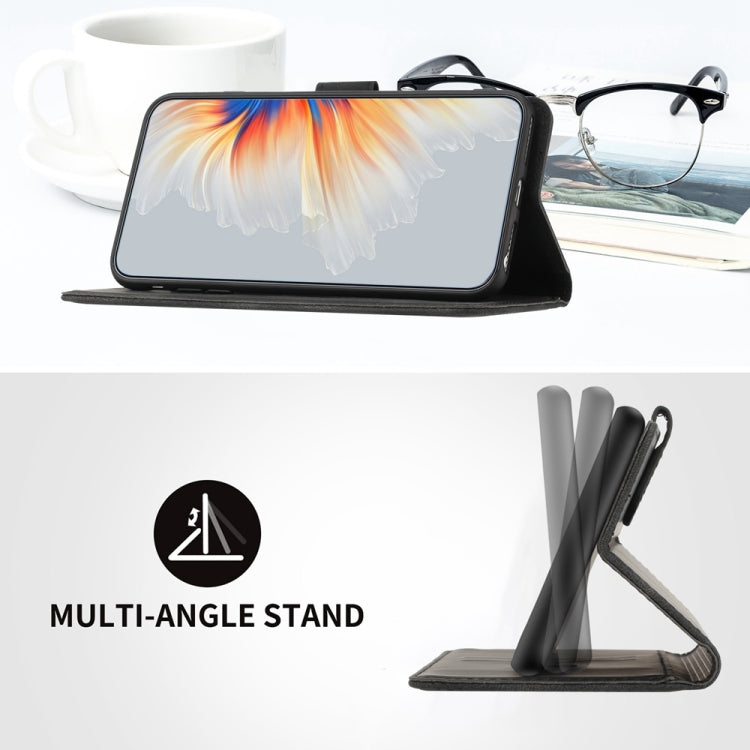 For Motorola Moto G Power 5G 2024 Heart Pattern Skin Feel Leather Phone Case(Black) - Motorola Cases by PMC Jewellery | Online Shopping South Africa | PMC Jewellery | Buy Now Pay Later Mobicred