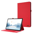 For Lenovo Tab P12 Horizontal Flip TPU + Fabric PU Leather Tablet Case(Red) - Lenovo by PMC TechLife | Online Shopping South Africa | PMC TechLife | Buy Now Pay Later Mobicred