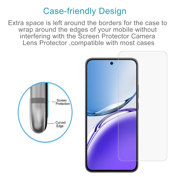 For OPPO Reno12 F 4G / A3 Energy / F27 0.26mm 9H 2.5D Tempered Glass Film