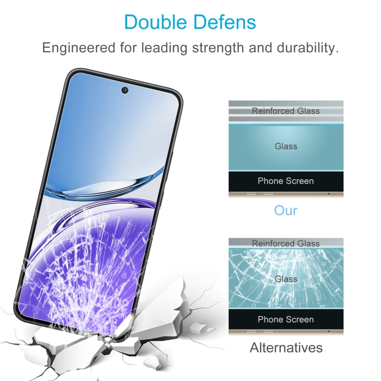 For OPPO Reno12 F 4G / A3 Energy / F27 0.26mm 9H 2.5D Tempered Glass Film