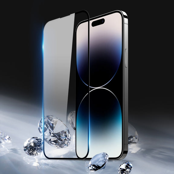 For iPhone 15 Pro 10pcs DUX DUCIS 0.33mm 9H Medium Alumina Tempered Glass Film