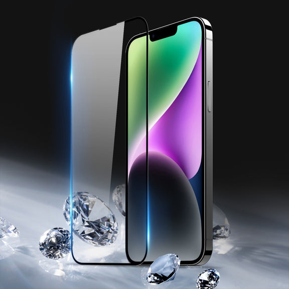 For iPhone 15 10pcs DUX DUCIS 0.33mm 9H Medium Alumina Tempered Glass Film