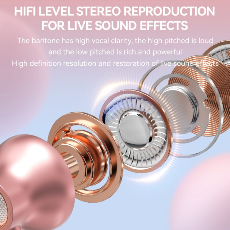 K1692 Meow Planet Neck-mounted Noise Reduction Sports Bluetooth Earphones(Purple)