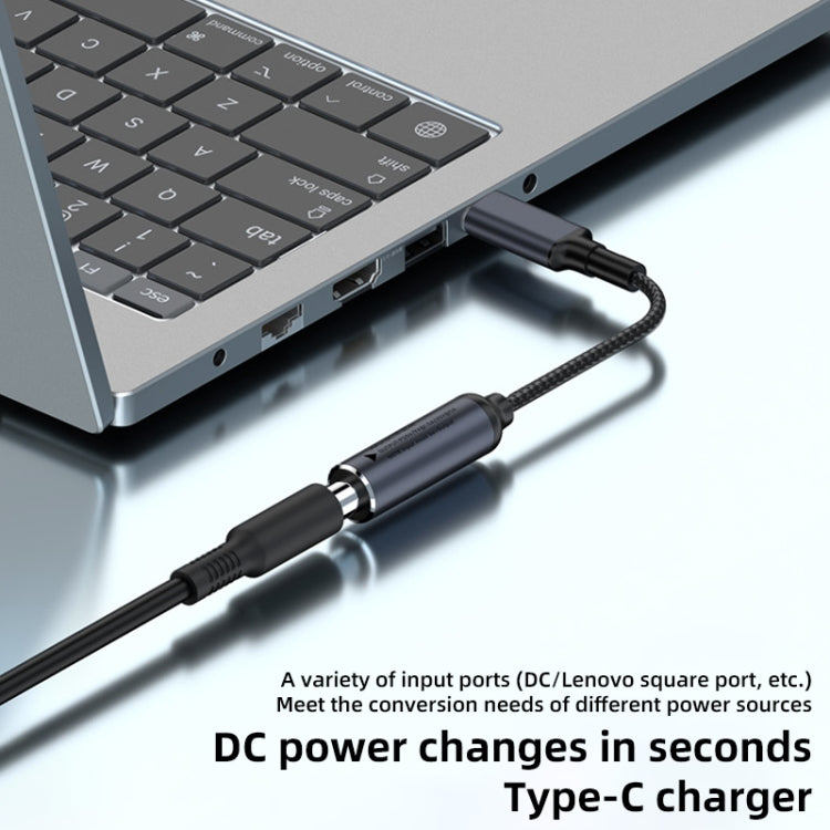 DC 6.3 x 3.0mm to USB-C / Type-C Male 100W Computer Charging Adapter Connector - Universal Power Adapter by PMC TechLife | Online Shopping South Africa | PMC TechLife