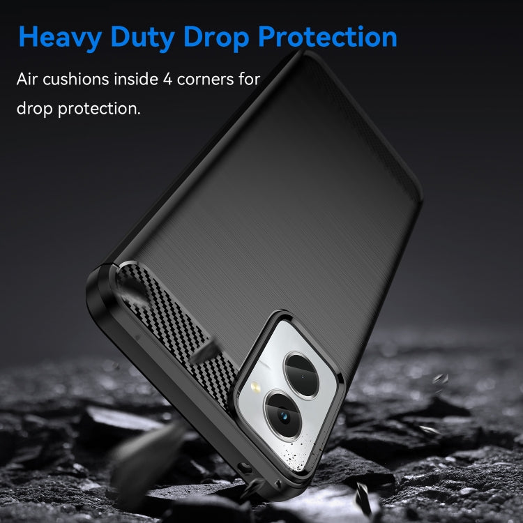 For Motorola Moto G Power 2024 Brushed Texture Carbon Fiber TPU Phone Case(Black) - free shipping - PMC TechLife - Order now!