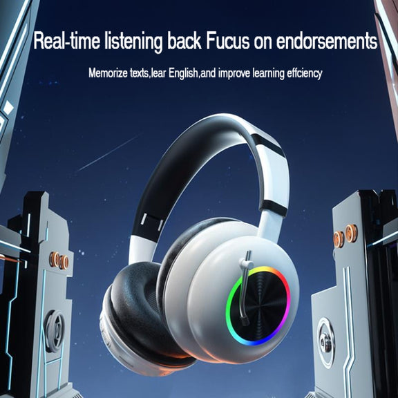 T&G KE-29 Foldable Wireless Headset with Microphone(Black)