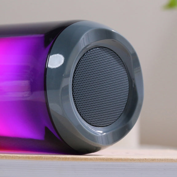 T&G TG651 Portable LED Wireless Bluetooth Speaker Outdoor TWS Subwoofer(Grey)