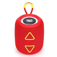 T&G TG655 Outdoor Portable TWS Wireless Bluetooth Speaker LED Light Stereo Subwoofer(Red) - free shipping - PMC Jewellery - Order now!