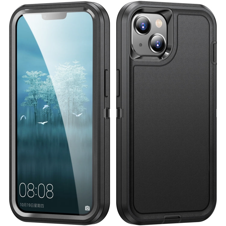 For iPhone 15 Life Waterproof Rugged Phone Case(Black) - iPhone 15 Cases by PMC Jewellery | Online Shopping South Africa | PMC Jewellery | Buy Now Pay Later Mobicred
