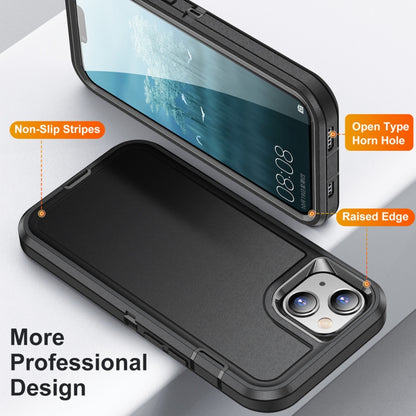 For iPhone 15 Life Waterproof Rugged Phone Case(Black) - iPhone 15 Cases by PMC Jewellery | Online Shopping South Africa | PMC Jewellery | Buy Now Pay Later Mobicred