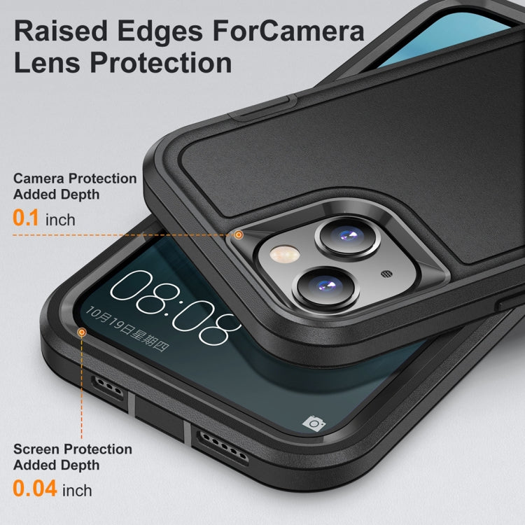 For iPhone 15 Life Waterproof Rugged Phone Case(Black) - iPhone 15 Cases by PMC Jewellery | Online Shopping South Africa | PMC Jewellery | Buy Now Pay Later Mobicred