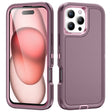 For iPhone 16 Pro Max Life Waterproof Rugged Phone Case(Purple + Pink) - iPhone 16 Pro Max Cases by PMC TechLife | Online Shopping South Africa | PMC TechLife | Buy Now Pay Later Mobicred