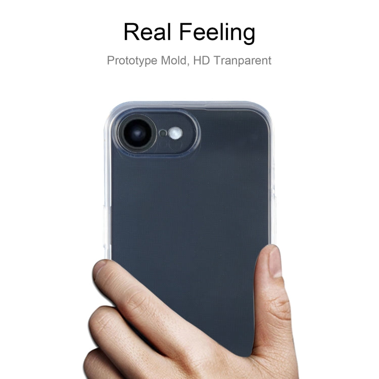 For iPhone SE 4 2024 Ultra-thin Transparent TPU Phone Case - More iPhone Cases by PMC TechLife | Online Shopping South Africa | PMC TechLife | Buy Now Pay Later Mobicred