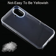 For iPhone 16 Plus Ultra-thin Transparent TPU Phone Case