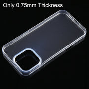 For iPhone 16 Pro Ultra-thin Transparent TPU Phone Case
