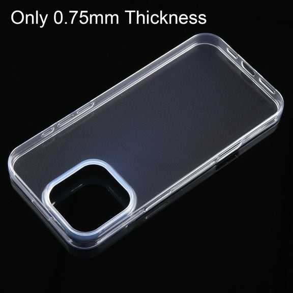 For iPhone 16 Pro Ultra-thin Transparent TPU Phone Case