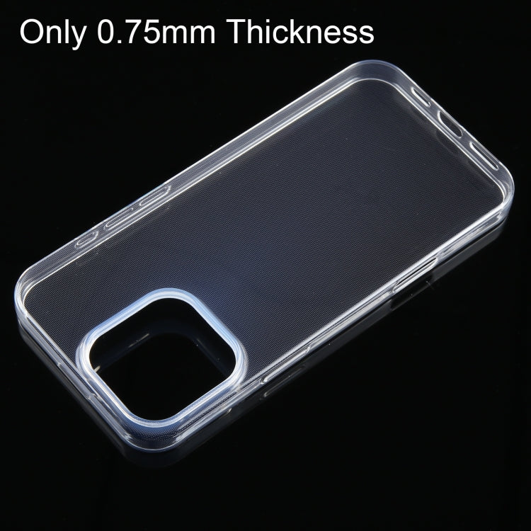 For iPhone 16 Pro Ultra-thin Transparent TPU Phone Case