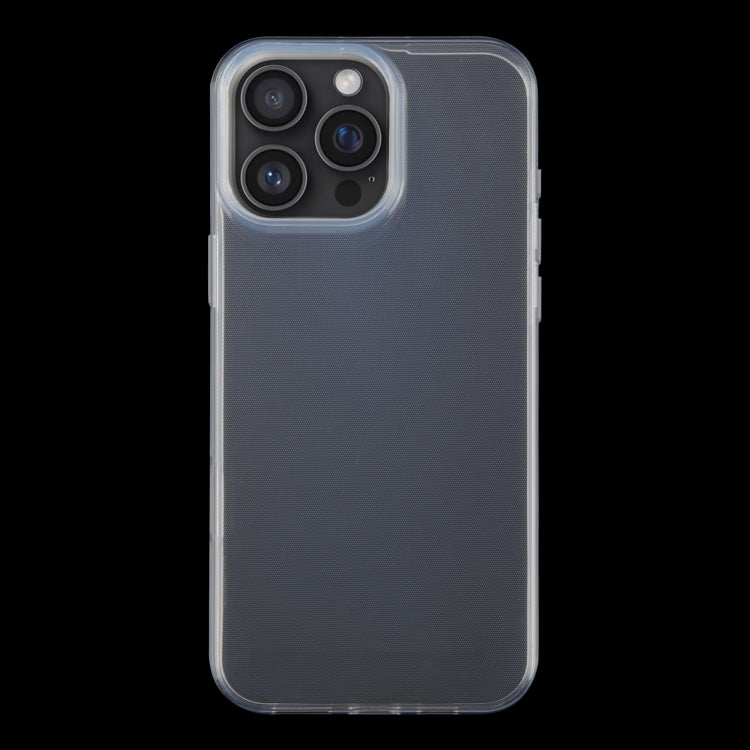 For iPhone 16 Pro Max Ultra-thin Transparent TPU Phone Case - iPhone 16 Pro Max Cases by PMC TechLife | Online Shopping South Africa | PMC TechLife | Buy Now Pay Later Mobicred