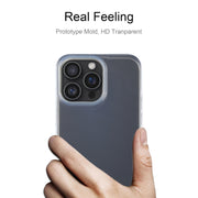 For iPhone 16 Pro Max Ultra-thin Transparent TPU Phone Case