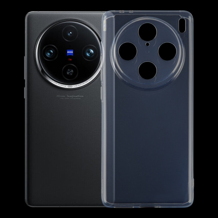 For vivo X100 Pro Ultra-thin Transparent TPU Phone Case - X100 Pro Cases by PMC TechLife | Online Shopping South Africa | PMC TechLife | Buy Now Pay Later Mobicred