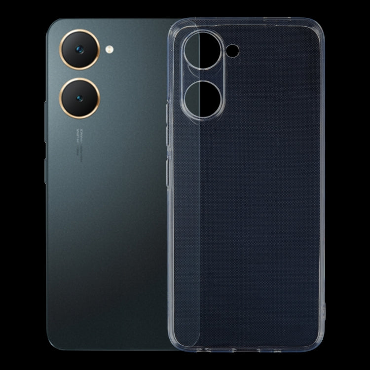 For vivo Y03 Ultra-thin Transparent TPU Phone Case - vivo Cases by PMC TechLife | Online Shopping South Africa | PMC TechLife | Buy Now Pay Later Mobicred