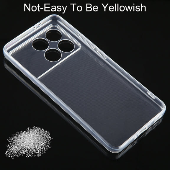 For Xiaomi Redmi K70 Ultra-thin Transparent TPU Phone Case