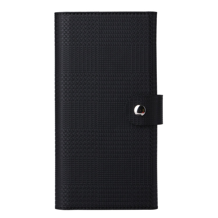 For iPhone 15 Pro Max ViLi GHB Series MagSafe Magnetic Zipper Leather Phone Case(Black)