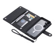 For Samsung Galaxy S23 FE 5G ViLi GHB Series MagSafe Magnetic Zipper Leather Phone Case(Black) - Galaxy S23 FE 5G Cases by ViLi | Online Shopping South Africa | PMC TechLife | Buy Now Pay Later Mobicred